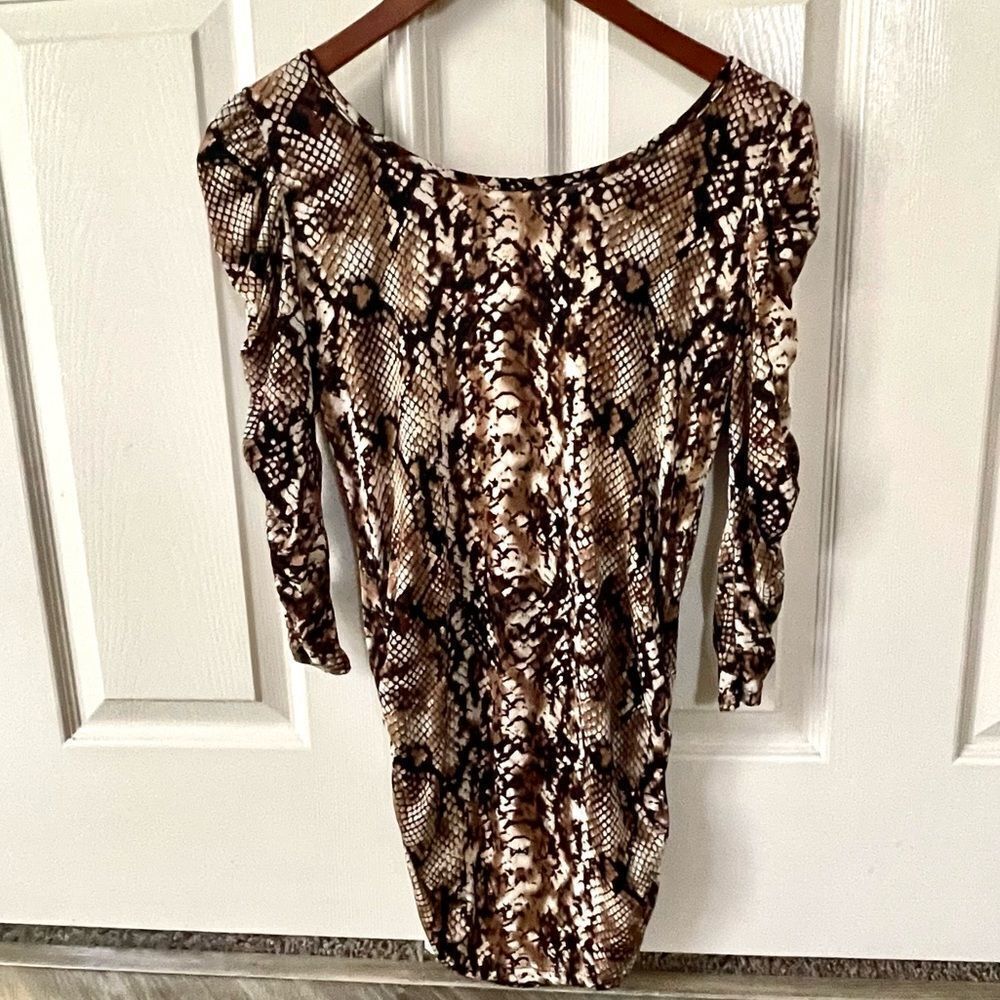 Body Central leopard top/dress
